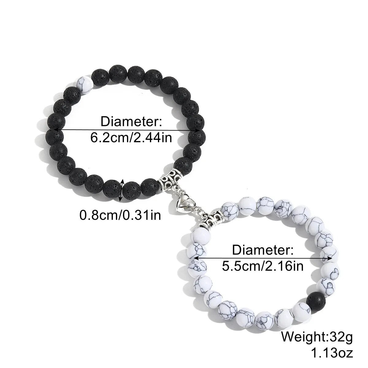 BRACELETS  "HARMONIE D'AMOUR"